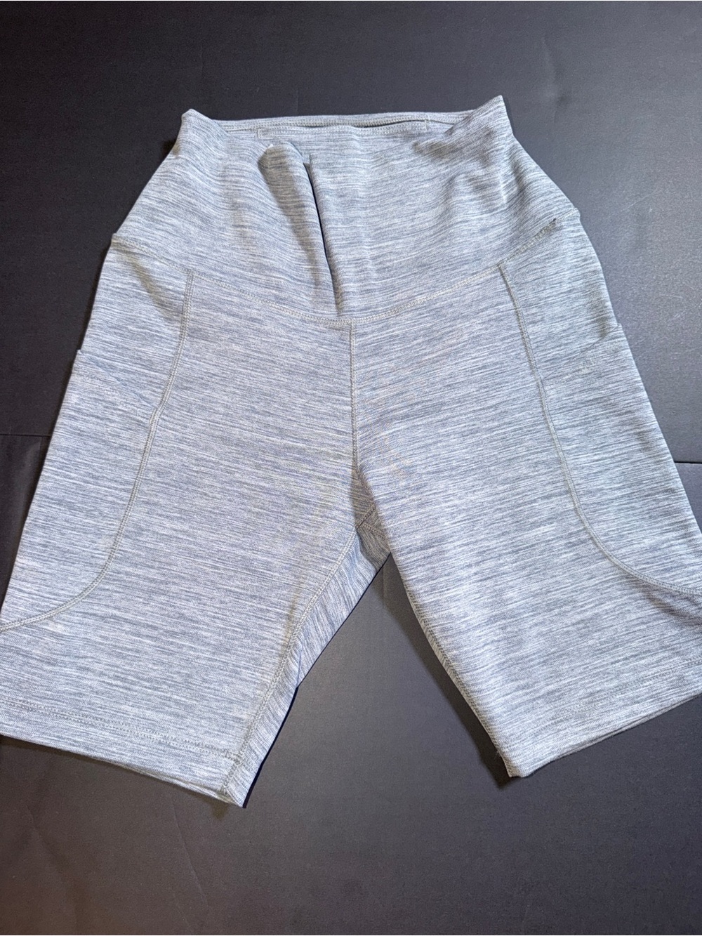 Nike Heather Gray Women's Bike Shorts